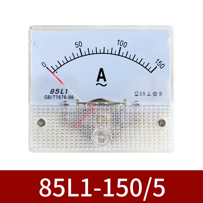 85L1-A指针式交流电流表电压表5A直通10A 20A 30A 50A交流250v