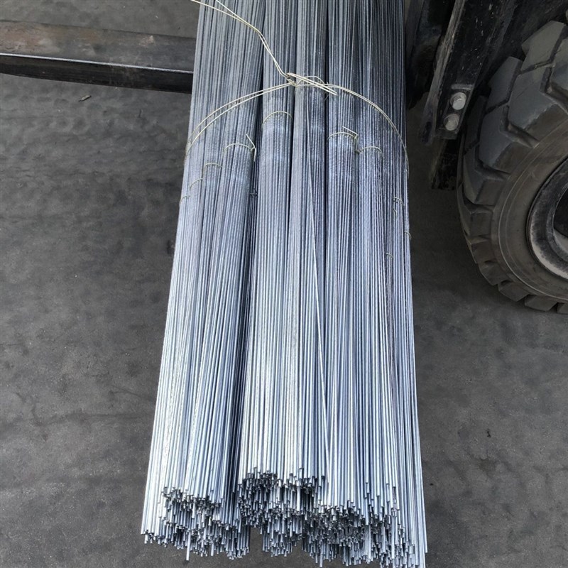 调直钢丝二膜棚杆热镀锌钢丝蔬菜保温拱棚支架订制笼子框架直条