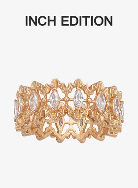 INCH EDITION蕾丝戒指 意式浪漫复古重工戒指