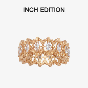 INCH EDITION蕾丝戒指 意式浪漫复古重工戒指