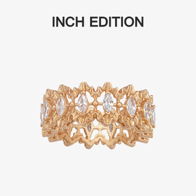 INCH EDITION蕾丝戒指 意式浪漫复古重工戒指