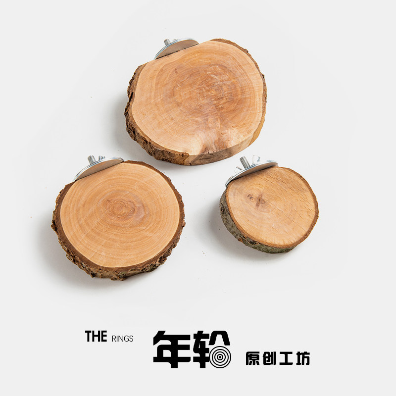 鸟玩具吊环鹦鹉原木树杈鸟站扛站台虎皮站架苹果木鸟啃咬鹦鹉用品