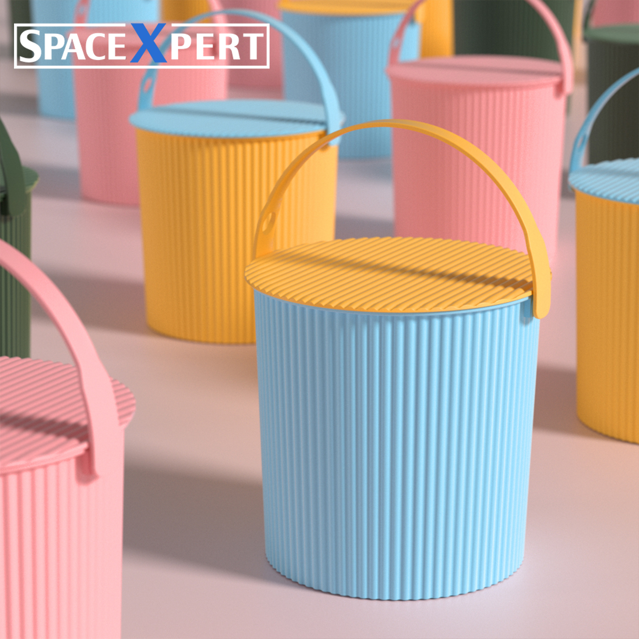 塑料收纳桶全新升级配色