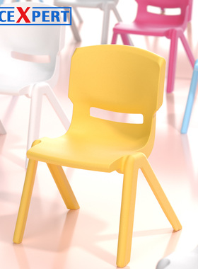 加厚靠背儿童椅子塑料小板凳幼儿园儿童小孩防滑座椅家用宝宝餐椅