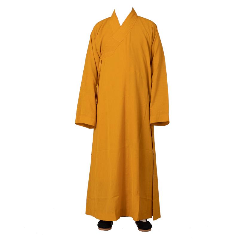 特卖夏季僧服长褂男女薄款纯棉布出家僧人衣服耐洗抗皱僧袍和尚服