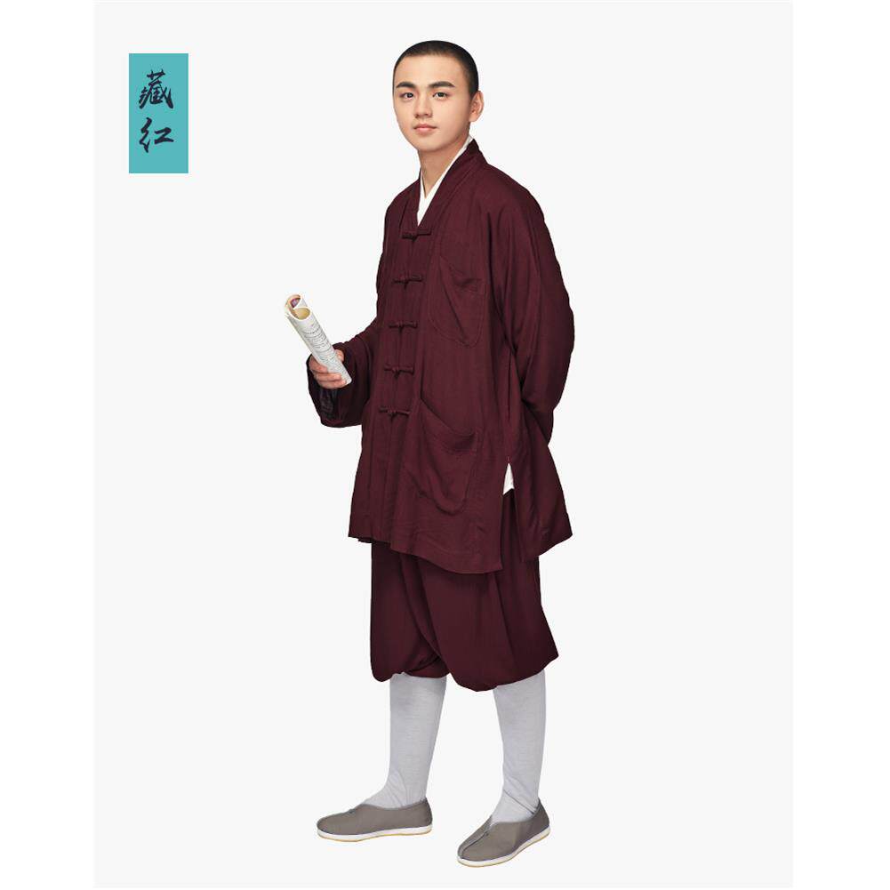 特卖尚远僧服冰丝短褂夏季僧人小褂超薄垂僧服僧衣短褂套装和尚服