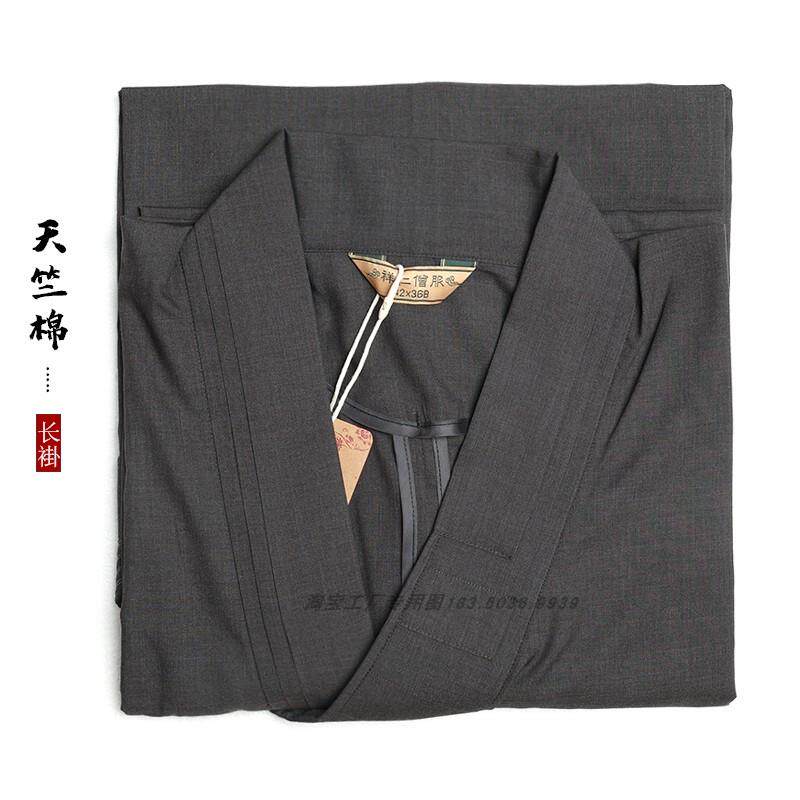 特卖新款夏季薄款天竺棉僧服长褂 祥仁大褂出家人僧衣短褂小褂男