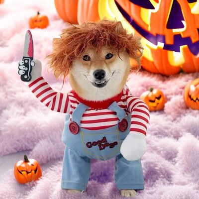 宠物衣服比熊金毛狗狗猫咪搞怪柴