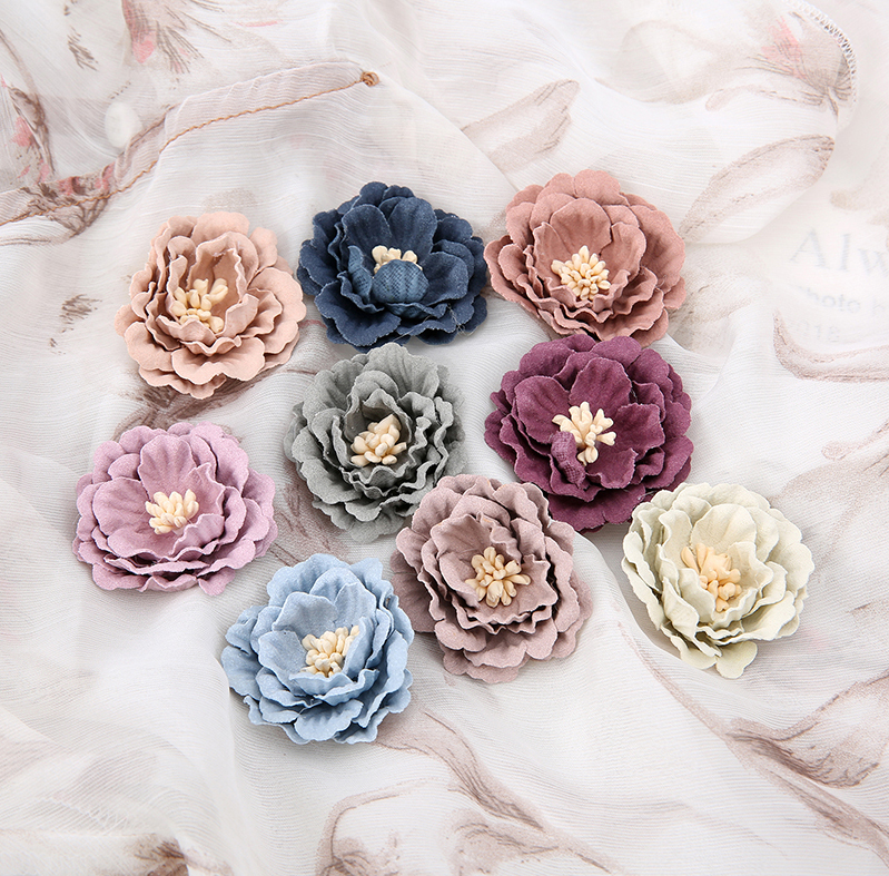 森系小清新仿真小绢花拍摄道具