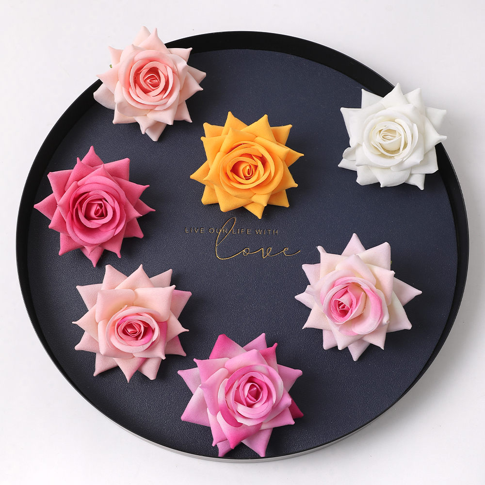 玫瑰花室内发饰服饰装饰配件