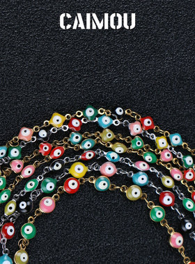 CAIMOU四叶草恶魔之眼koz手链