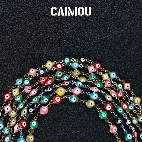 CAIMOU四叶草恶魔之眼koz手链