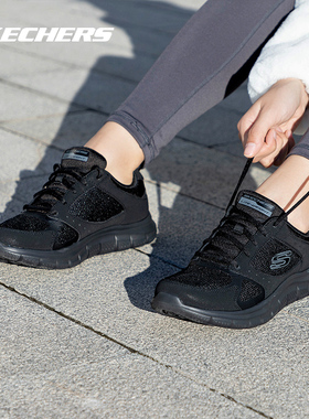 斯凯奇女鞋运动鞋低帮网面透气休闲鞋轻便耐磨缓震跑步鞋子150140