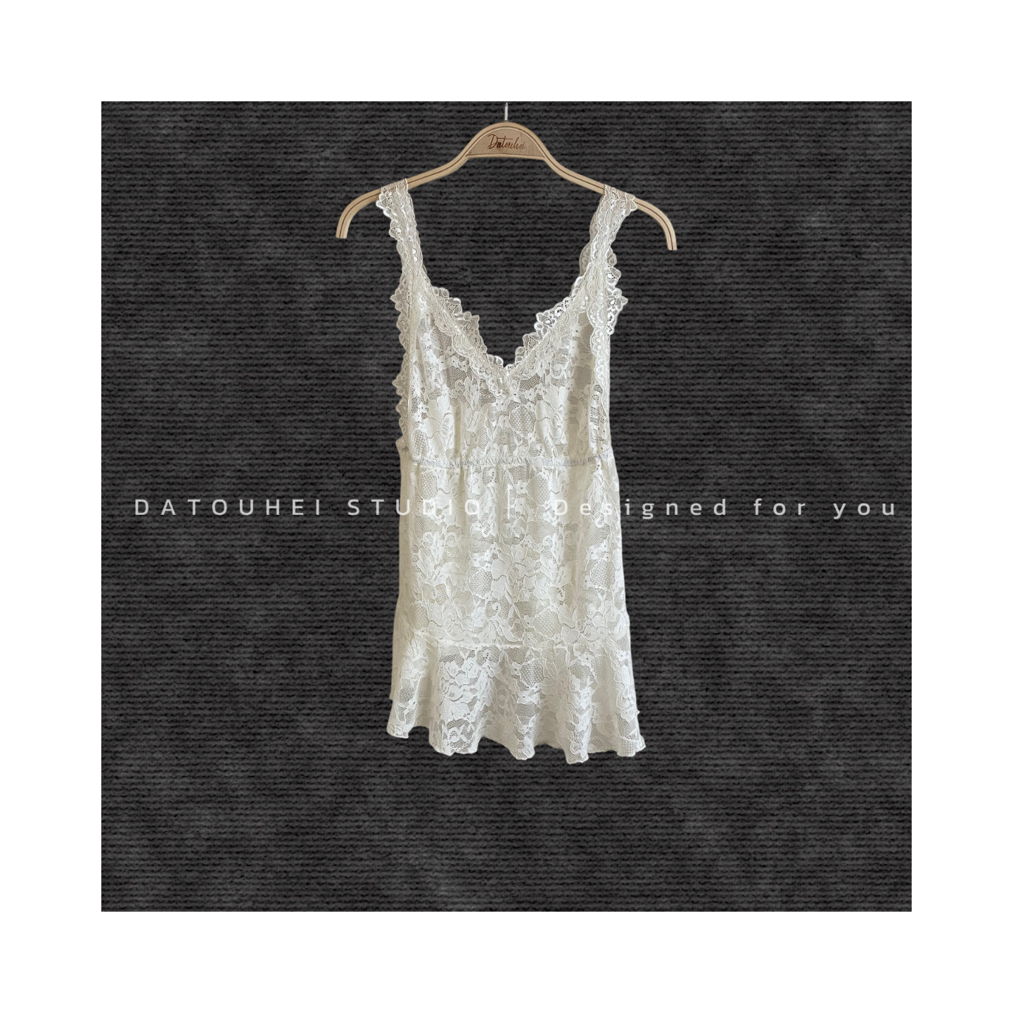 【DATOUHEI 秋季新品】“浪漫香颂”2025秋蕾丝吊带D225E13895