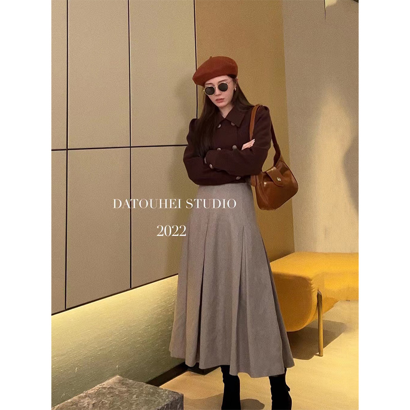 大头黑2022冬季时尚套装