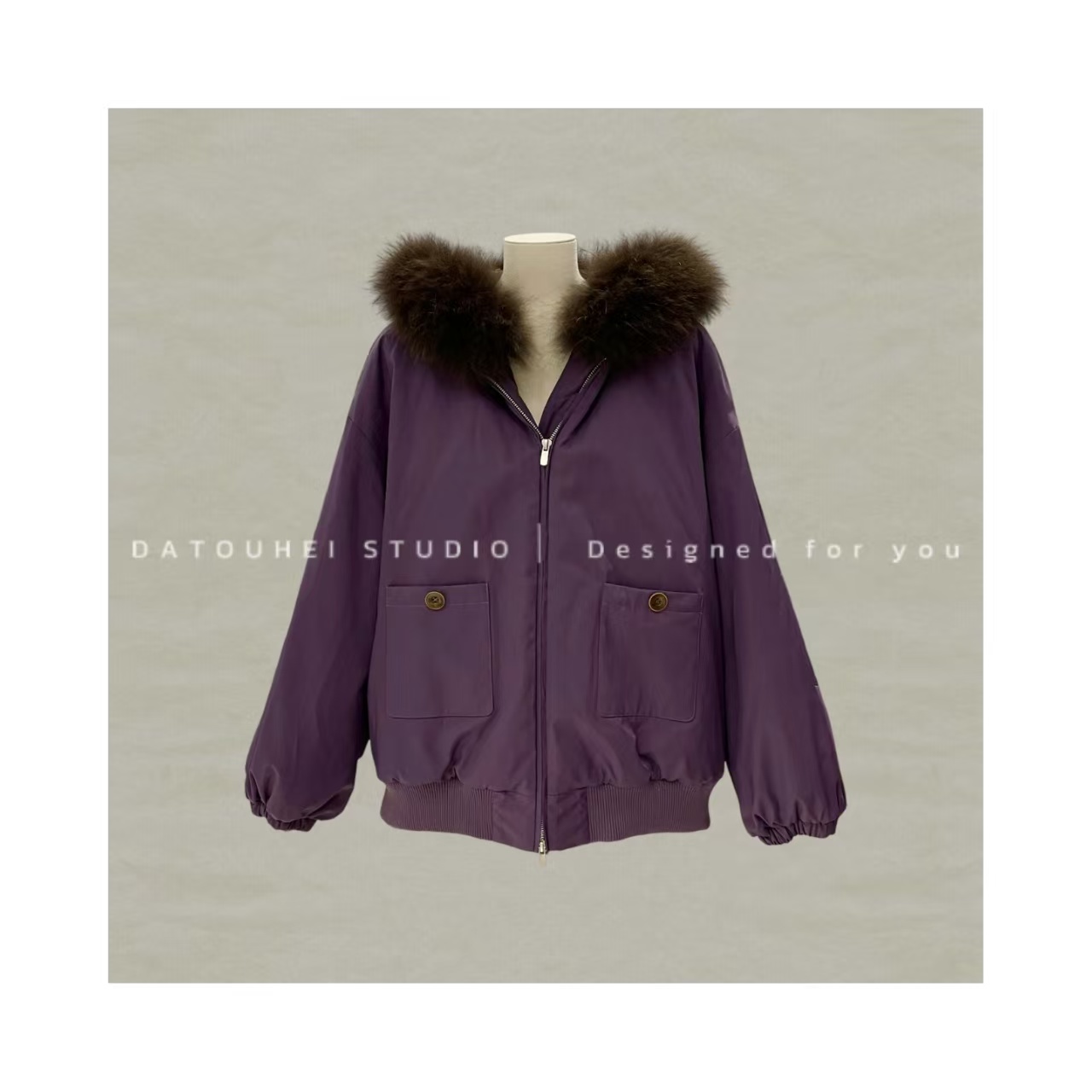 【大头黑自制 秋冬新品】“原野派克