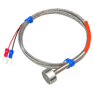 K/E/J型磁吸式热电偶pt100表面强磁吸附式轴承温度传感器测温探头