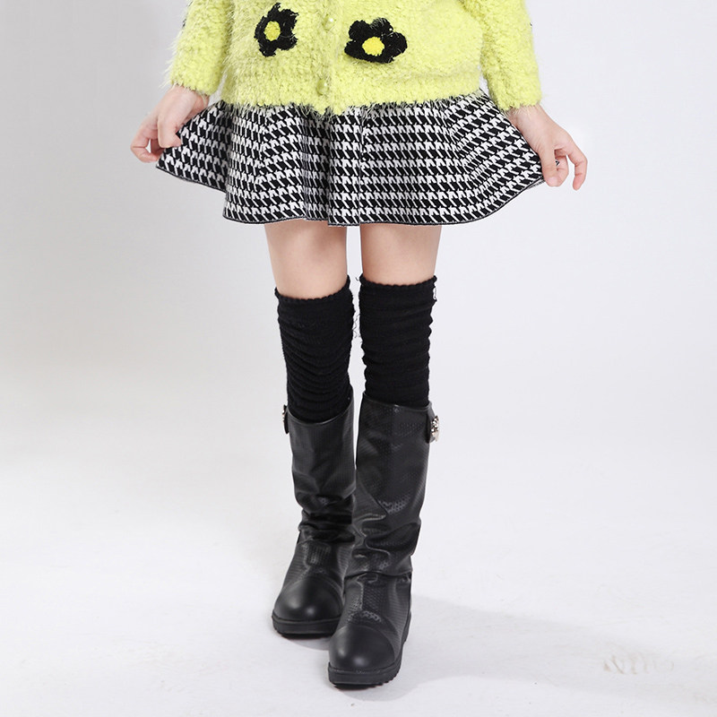 Jupe fillette en mélange - Ref 2049864 Image 5