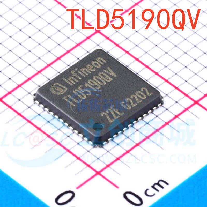全新原装 TLD5190QV VQFN-48 贴片 TLD5190QVXUMA1驱动器集成芯片 - 实物图