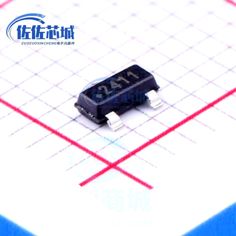 全新现货DS2411R+T&R 丝印2411 贴片SOT-23 安全验证/加密芯片
