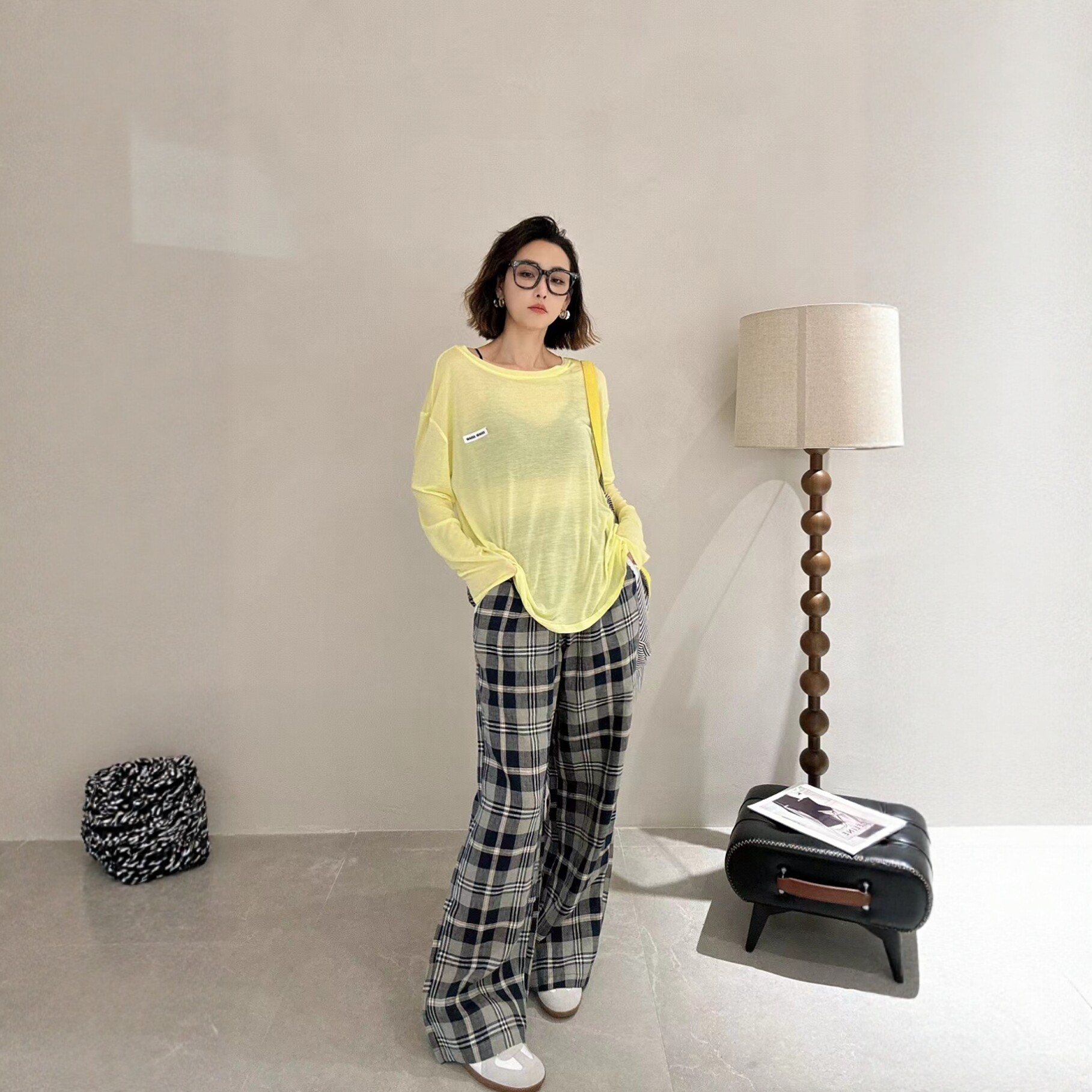 简约长袖莱赛尔防晒面膜T恤女2025夏季新品宽松百搭LM家高品