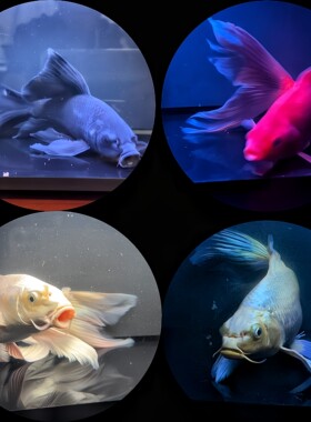 台湾纯种黑彗星蝴蝶精品镇宅招财鱼淡水冷水观赏长短尾