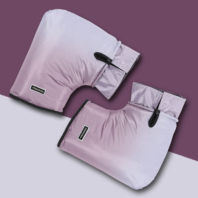 电动车手套骑行防风防水挡风把套女士冬季加厚手把套保暖防寒专用