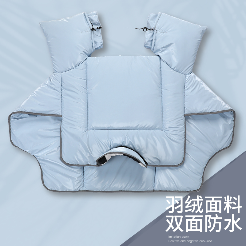 暖语PU加大加厚通用连体挡风被