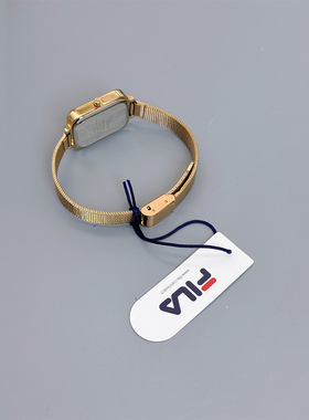 FILA斐乐满天星女款手表礼盒轻奢学生考试小方表腕表生日礼物6290