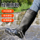 女款 黑色耐磨户外涉水雨靴胶鞋 长筒动态防水夏季 雨鞋 款 防水鞋