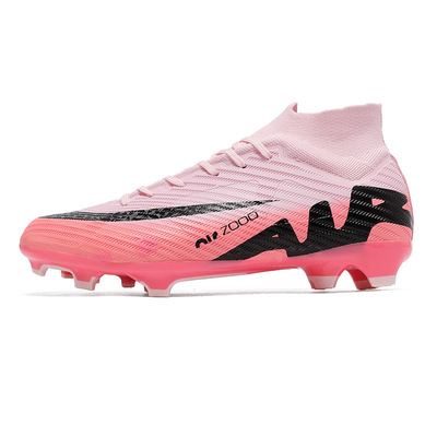 跨境外贸高帮AG长钉足球鞋训练鞋靴Soccer Foot ball Shoes