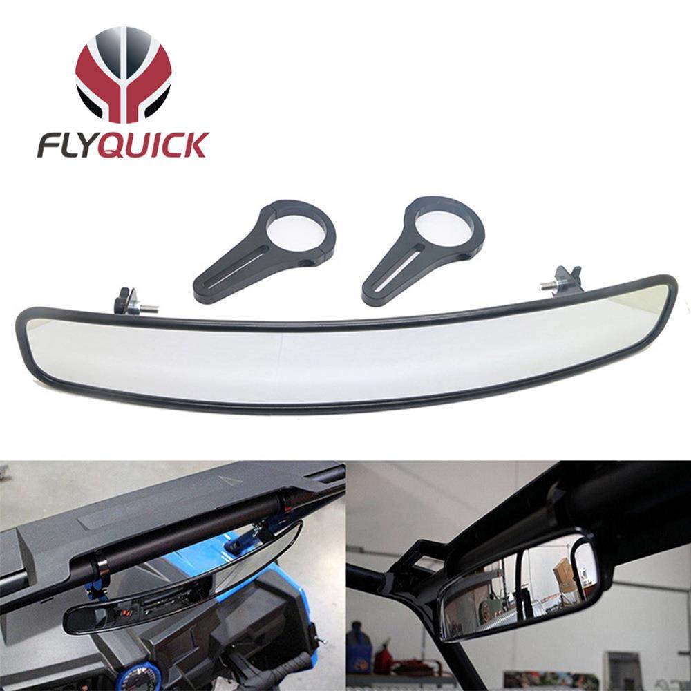 UTV OFFROAD 17英寸2英寸广角后视镜UTV沙滩车越野车反光镜中央镜