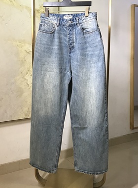 【专享链接】24SY新款男士百搭帅气时尚简约蓝色水洗牛仔裤