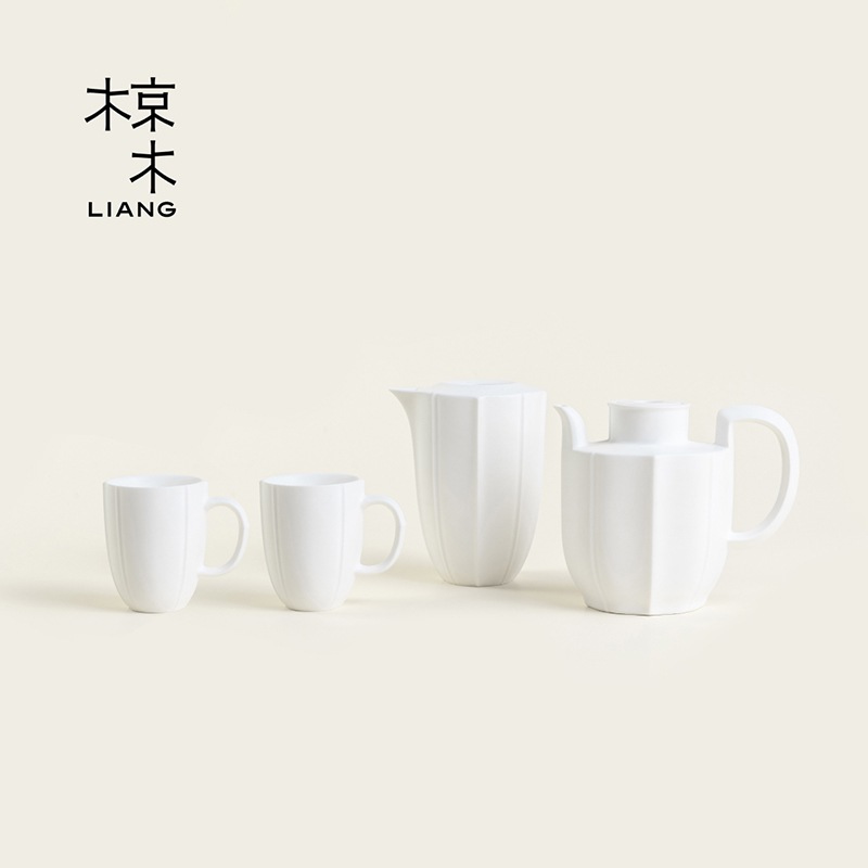 椋木茉莉花茶具中式茶壶套装景德镇陶瓷茶杯公道杯礼盒送礼