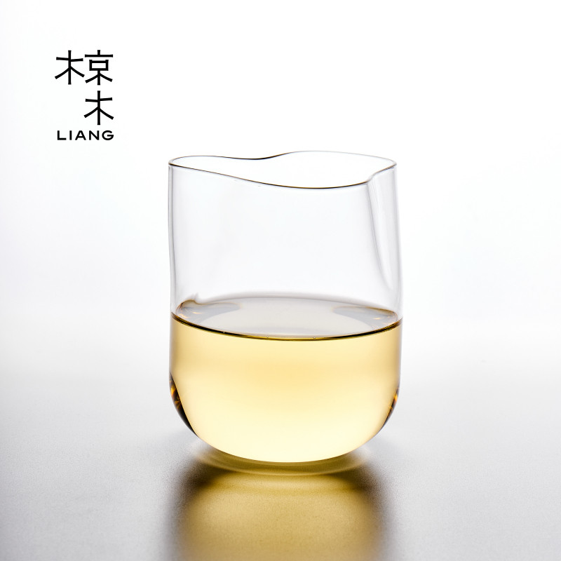 椋木 云雾平底杯轻奢高级感玻璃葡萄酒人工吹制多功能杯子送礼
