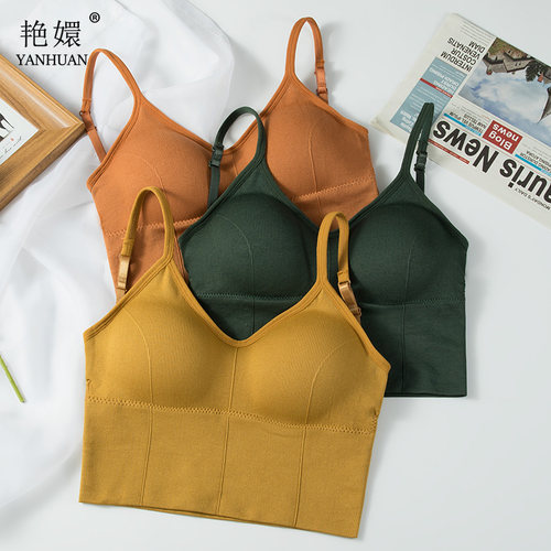美背小胸加厚显大卡卡u型内衣