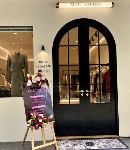 法式复古通用拱形玻璃门定制商铺弧形双开门服装店入户圆弧玻璃门