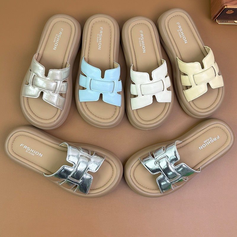 外穿夏季新款女款软底时尚2025年