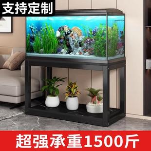 鱼缸专用架子超强承重双层桌子小型水族箱底柜底座方形支架放置柜