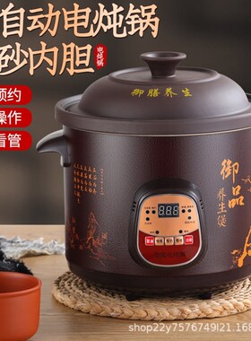 电炖盅煲粥锅电饭煲煎药壶电砂锅顿中医电子瓦煲汤煲迷你营养两用