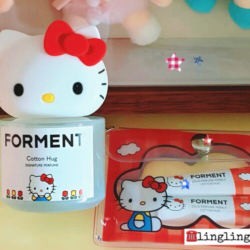 韩国forment田柾国同款hellokitty联名香水皂棉香限量oliveyoung