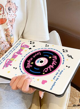 适用于华为平板matepad保护壳2025款抒情音乐11.5s全包10.4寸air防摔se套Pro11硅胶13.2书本m6荣耀10女v87pro