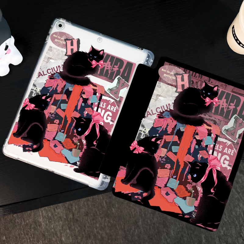 适用于ipad三折硅胶保护壳防摔