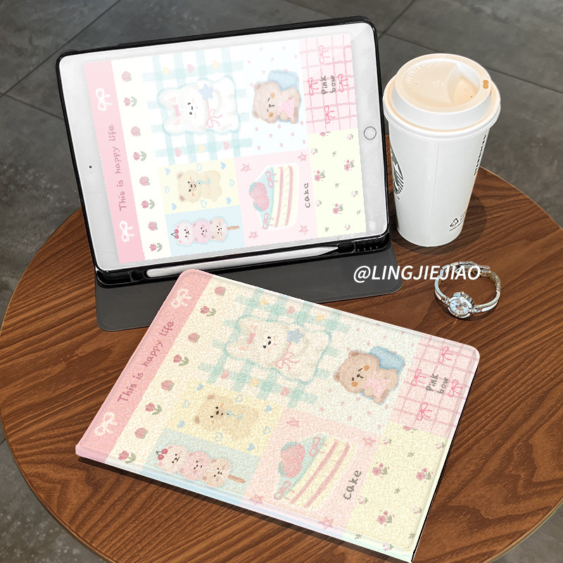 粉色主义matepad115s书本式2024新款pro适用于华为平板保护套m6全包10.8寸硅胶se防摔壳air带笔槽11荣耀v8pro