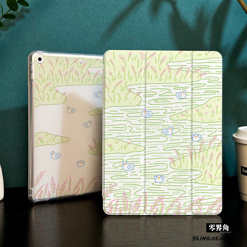 春日河水适用于华为matepad11保护套带笔槽2025新款matepadpro平板保护壳10.4寸荣耀平板7硅胶全包pro11三折