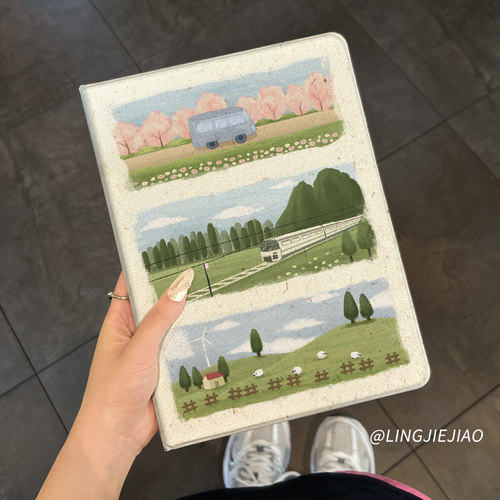 适用于ipad书本式硅胶保护套