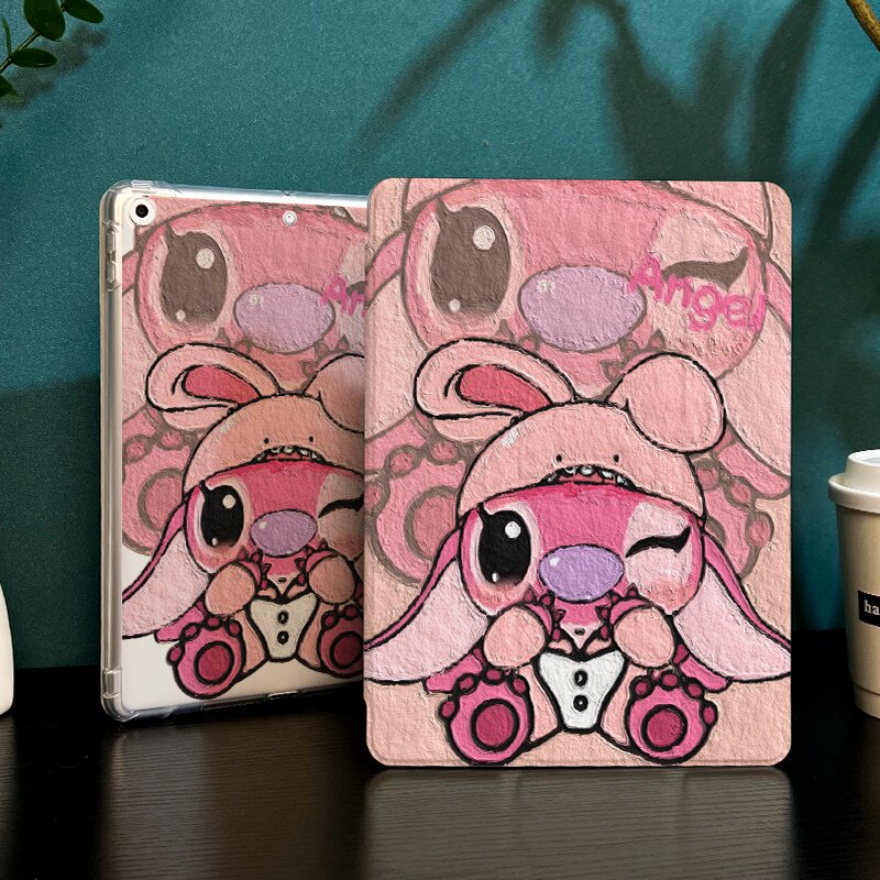 可爱漂亮史迪适用于华为matepad保护套三折式2025新款matepadPro11硅胶荣耀高级感10.8寸女防摔平板壳带笔槽