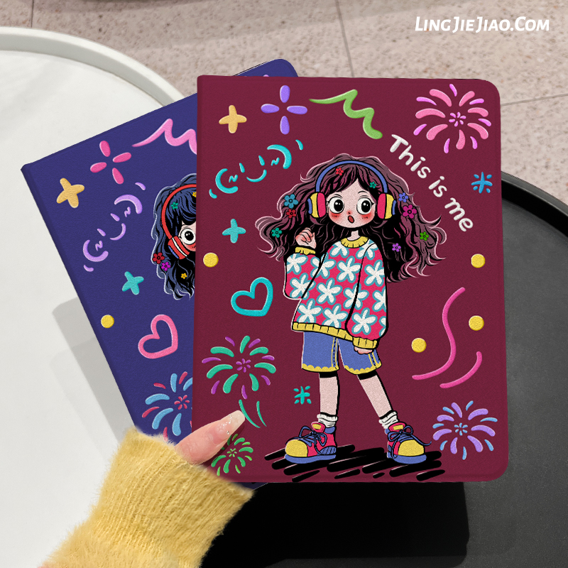 适用于ipad书本式硅胶保护套