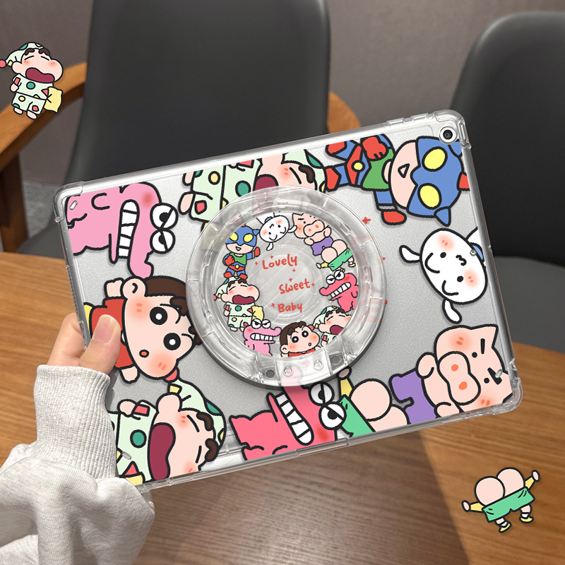 适用于ipad单底亚克力保护壳防摔