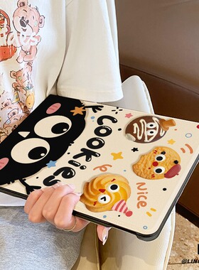 适用于华为平板matepad保护壳2025款煤球饼干11.5s全包10.4寸air防摔se套Pro11硅胶13.2书本m6荣耀10女v87pro